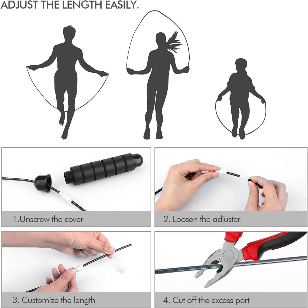 Loocio Adjustable Speed Jump Rope
