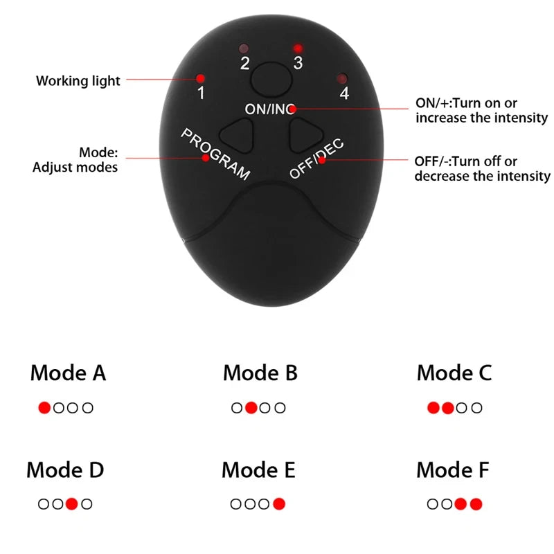 Wireless Muscle Stimulation Trainer