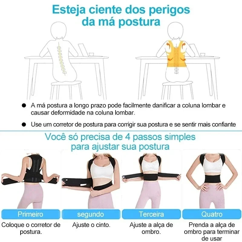 Reinforced Lumbar Posture Corrector
